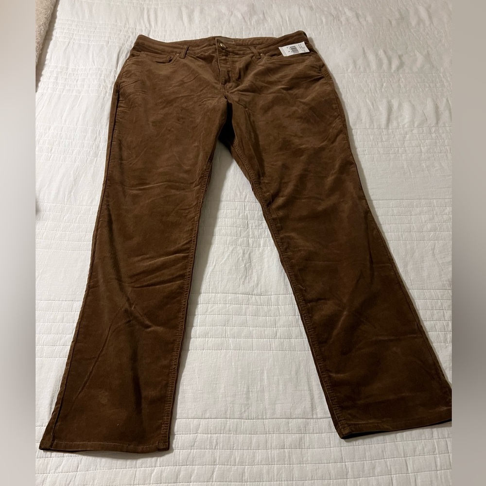 NWT Kut from the Kloth Corduroy High Rise Rachael Fab Ab Mom Jean- Size 18